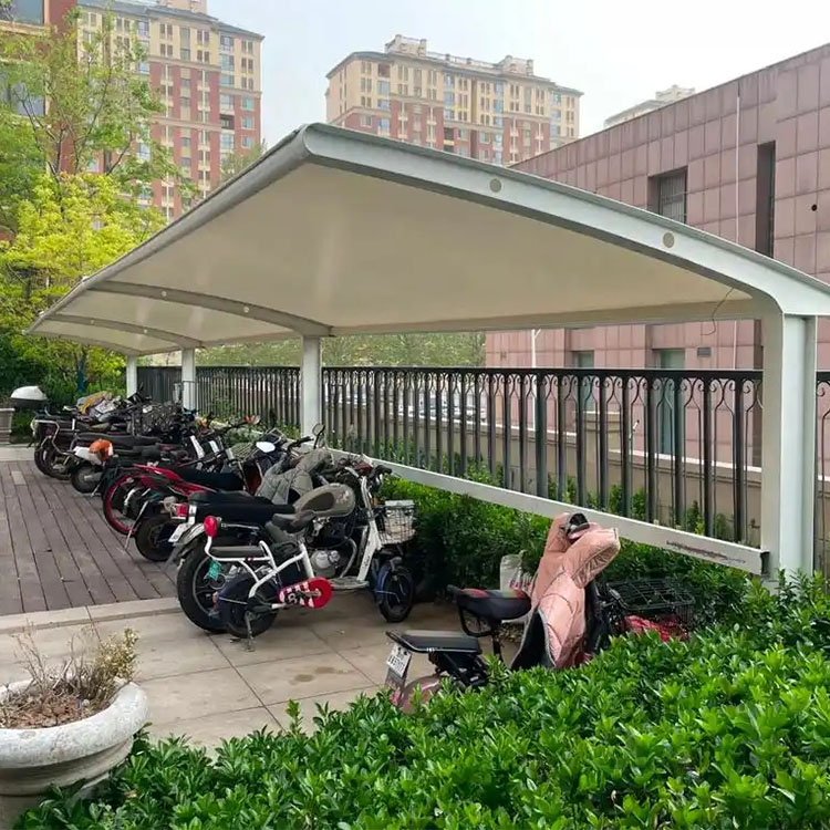 兰坪膜结构电动车棚